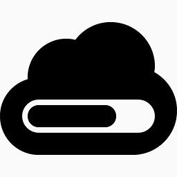 云加载黑色的cloud-icons