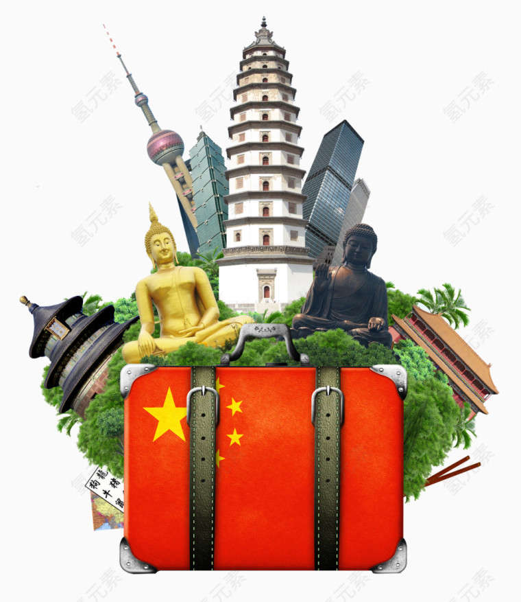 旅行度假区广告