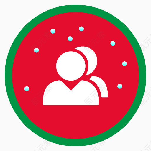 christmas-social-networking-icons
