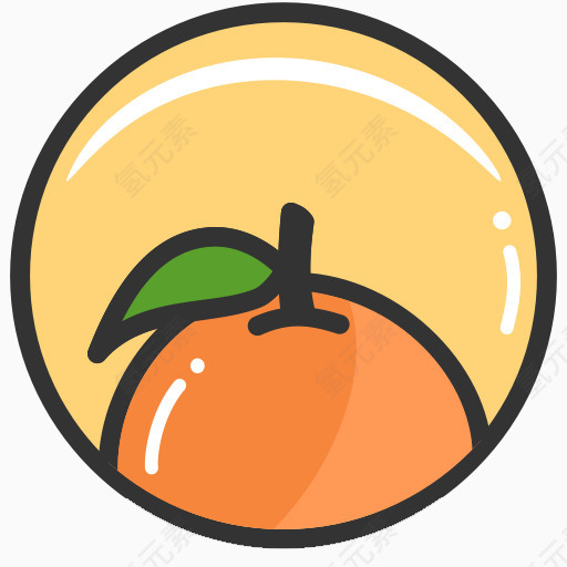 橙子水晶图标