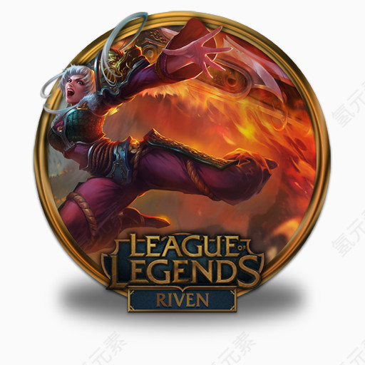 撕裂league-of-legends-gold-border-icons