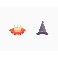 皇冠和女巫帽