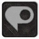 白色的Android-Leather-Badges-icons