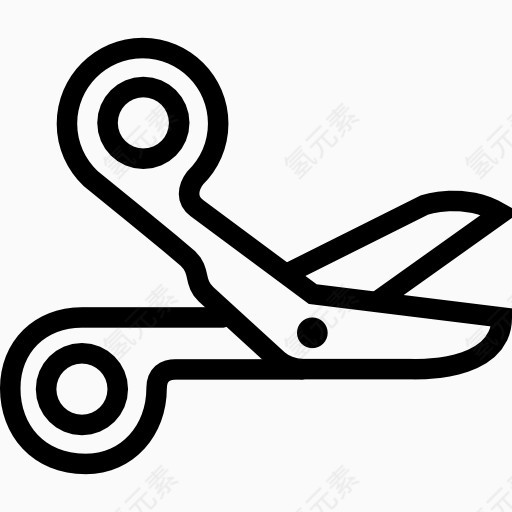 surgical scissors icon