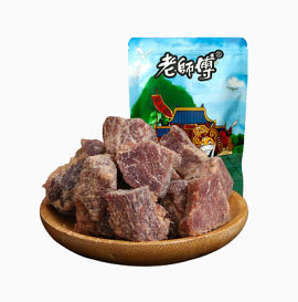 产品实物牛肉干