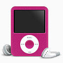 纳米粉红iPod Nano的图标