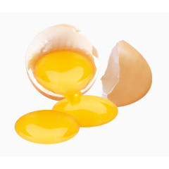 打开的鸡蛋png 