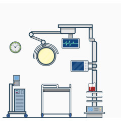 卡通医疗仪器