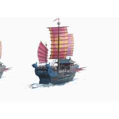 中国的船