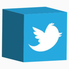 推特3D-Cube-Icons