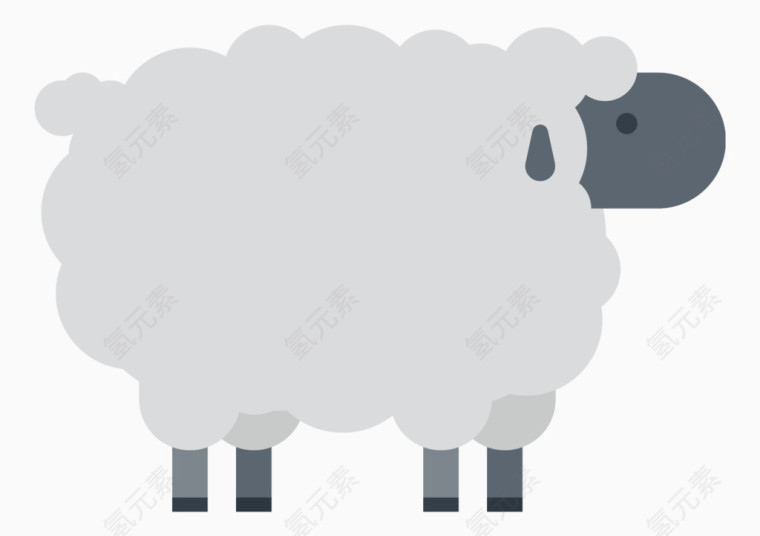 扁平化绵羊