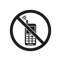 不 可能电话预防禁止标志禁止禁止标志警告图标禁令