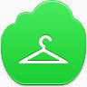 悬挂器free-green-cloud-icons