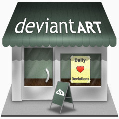 deviantART店社会商店图标