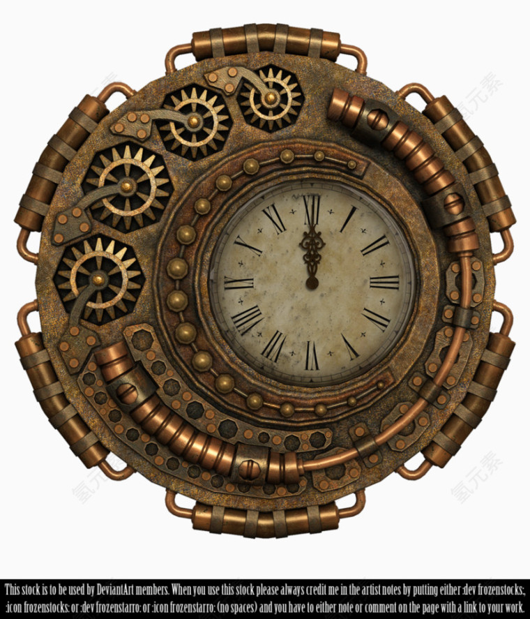 复古机械钟表
