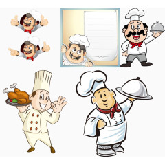 卡通厨师形象设计