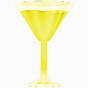 酒玻璃黄色的cool-glass-icons