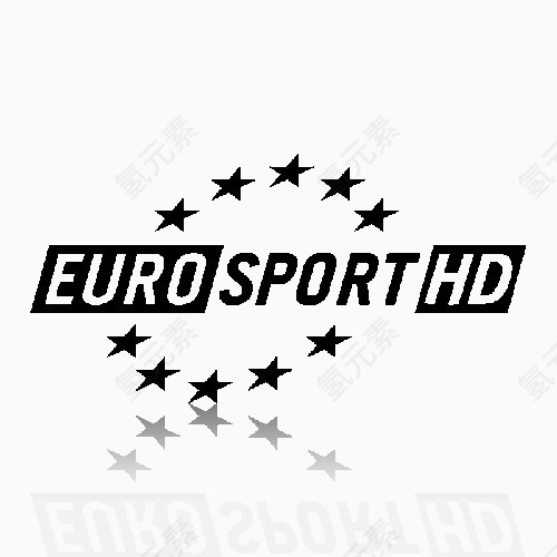 欧洲体育台HD黑色镜子电视频道图标