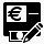 货币标志欧元交叉Simple-Black-iPhoneMini-icons