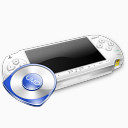 PSP白UMD便携式游戏机