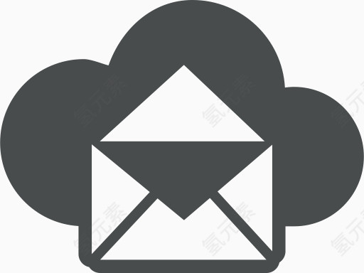 云云计算通信信封信邮件打开云计算