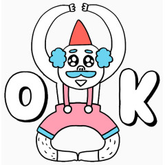 卡通创意OK