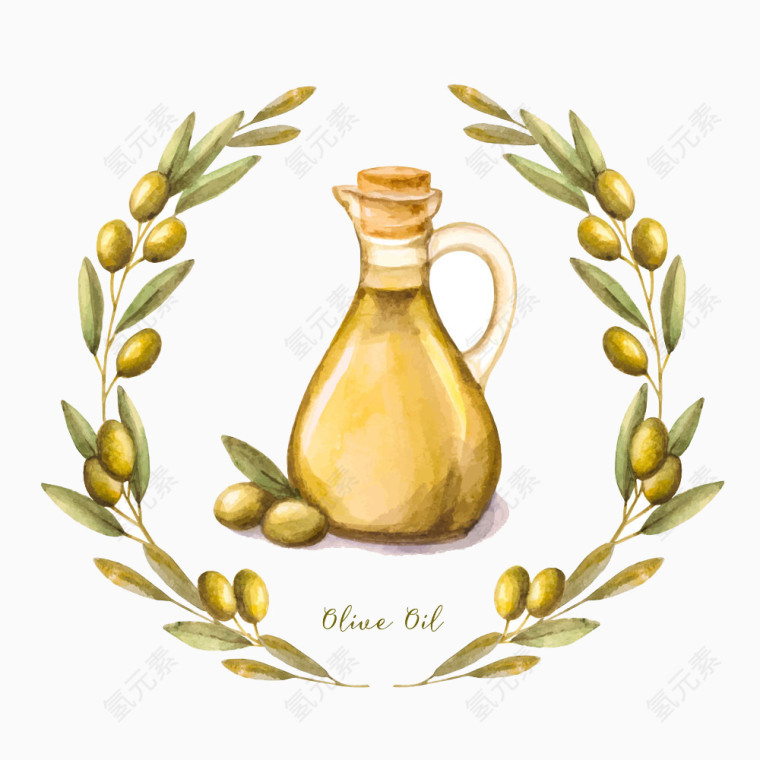 橄榄油标志设计
