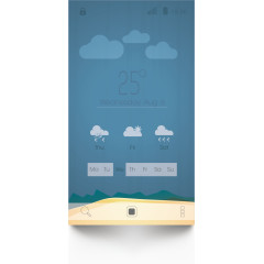 清新手机APP界面设计矢量素材