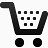 篮子车电子商务店网上商店线框单图标