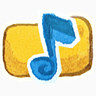 音乐Red-Little-Shoes-Icon-set