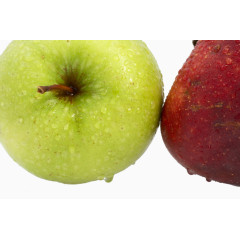 3d素材水果卡通红苹果