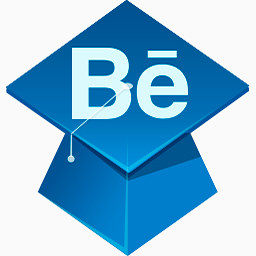 Behance公司graduation-hats-social-icons