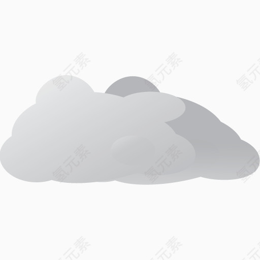 多云的天气grey-weather-icons