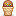 Ice cream sprinkles chocolate Icon