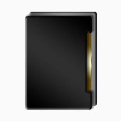 黄金black-and-gold-icons