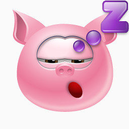 Piggy Sleep Icon