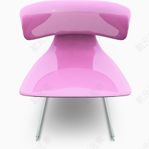 粉色座椅图标