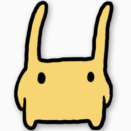 首页兔子18-Yellow-Rabbits-Icon-Set