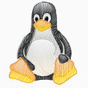 Linux tux肖像