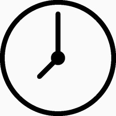 时间和日期时钟图标