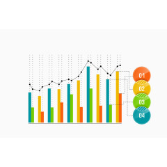 立体图表素材