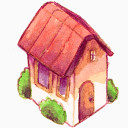 彩绘房屋