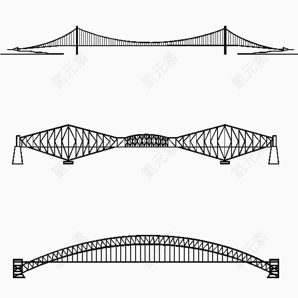 斜拉桥元素合集