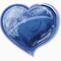 Heart blue Icon