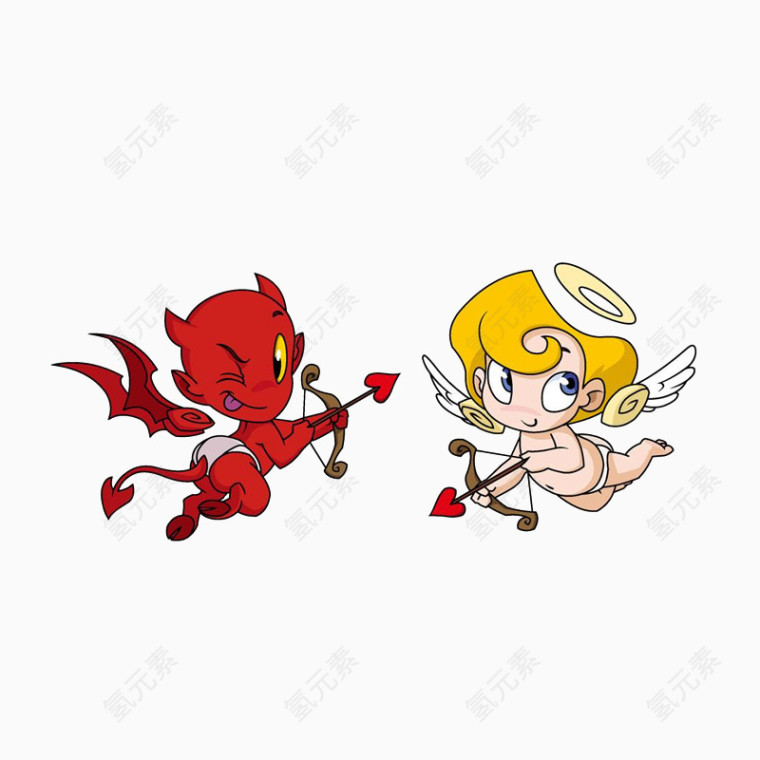 小天使和小恶魔
