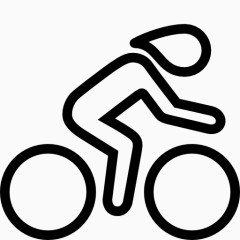 时间试验骑自行车iOS7-Sport-icons