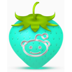 草莓strawberry-social-media-icon-set