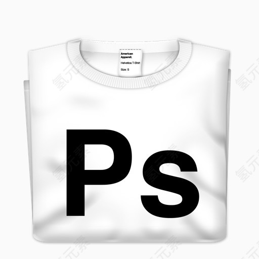 PS衬衫helvetica-t-shirts-cs5-icons