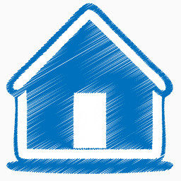 Blue home Icon