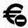 货币标志欧元删除Simple-Black-iPhoneMini-icons
